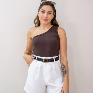 Blusinha de uma manga